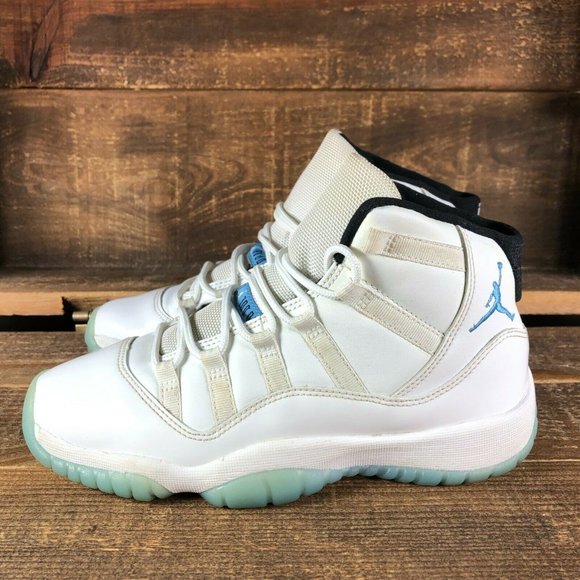 Jordan Womens 11 Retro Legend Blue Solid Shoes 6.5 - Picture 4 of 7